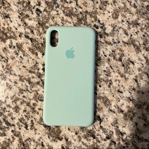 Mint green iPhone X/XS case
